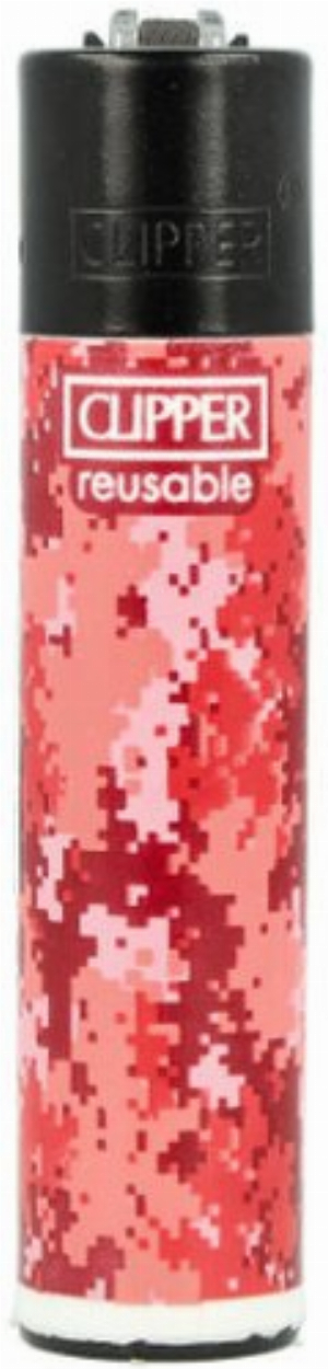 Clipper Feuerzeug Red Camouflage 4v4 Tarnmuster Nr.4