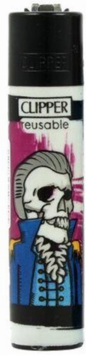 Clipper Feuerzeug Roots 4 1v4 Skelett mit Uniform