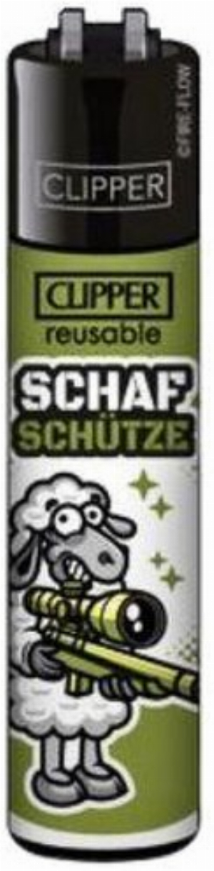 Clipper Feuerzeug Schafe 2 2v4