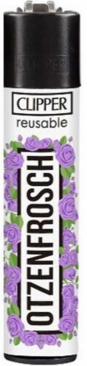 Clipper Feuerzeug Schimpfwoerter 2 3v4 OTZENFROSCH