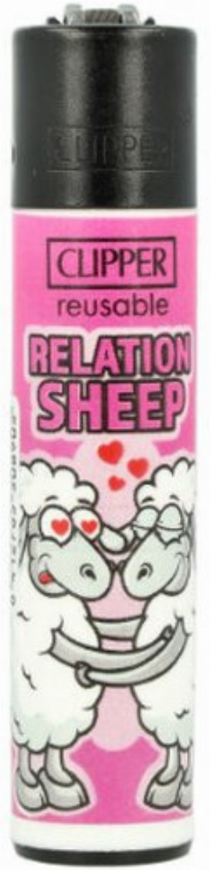 Clipper Feuerzeug Sheep 3v4 RELATION SHEEP