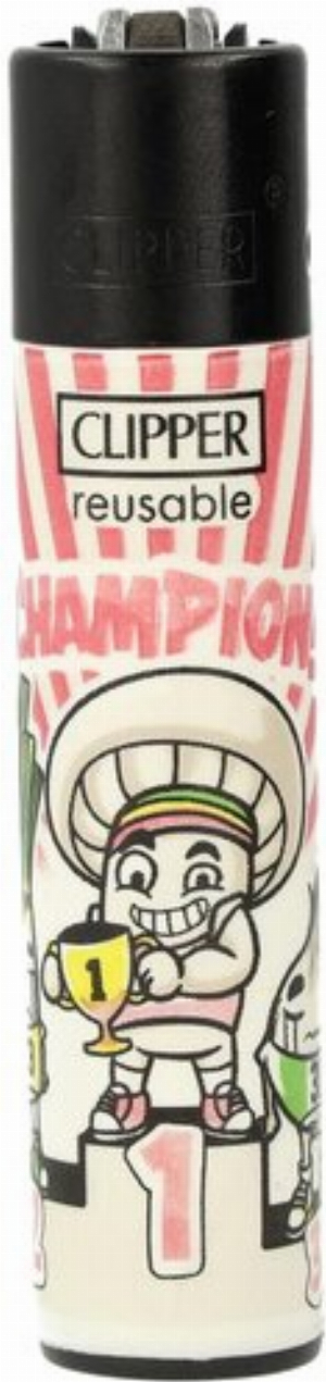 Clipper Feuerzeug Shrooms 4v4