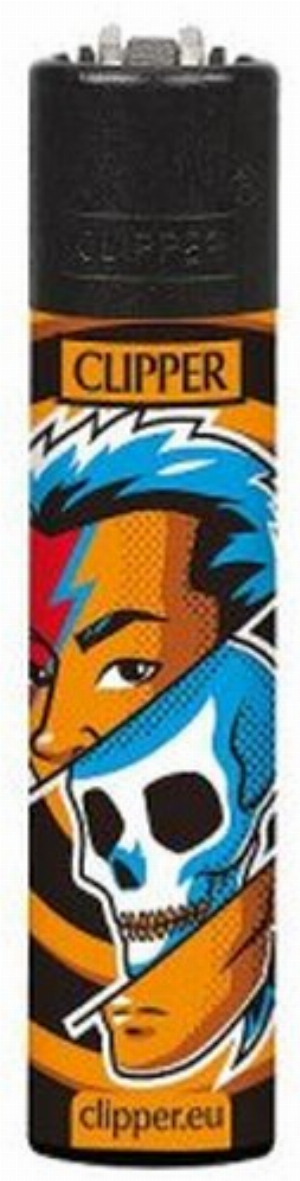 Clipper Feuerzeug Skulls 16 - 2/4