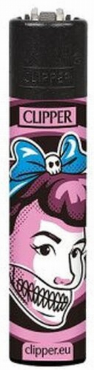 Clipper Feuerzeug Skulls 16 - 1/4