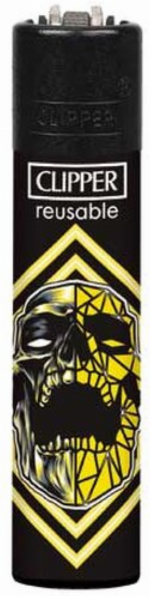 Clipper Feuerzeug Skulls 20 2v4