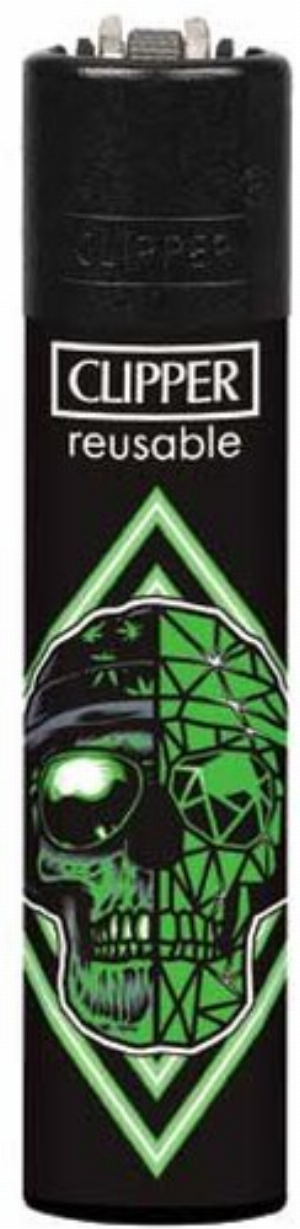 Clipper Feuerzeug Skulls 20 4v4