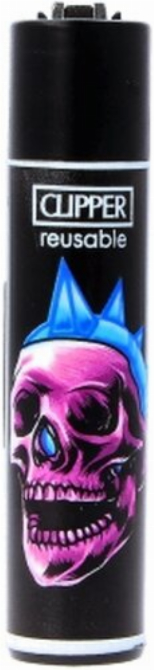 Clipper Feuerzeug Skulls 21 2v4