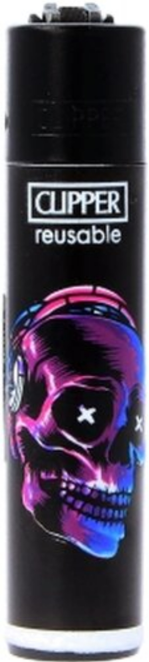 Clipper Feuerzeug Skulls 21 4v4