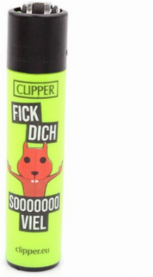 Clipper Feuerzeug Slogan 28 4v4