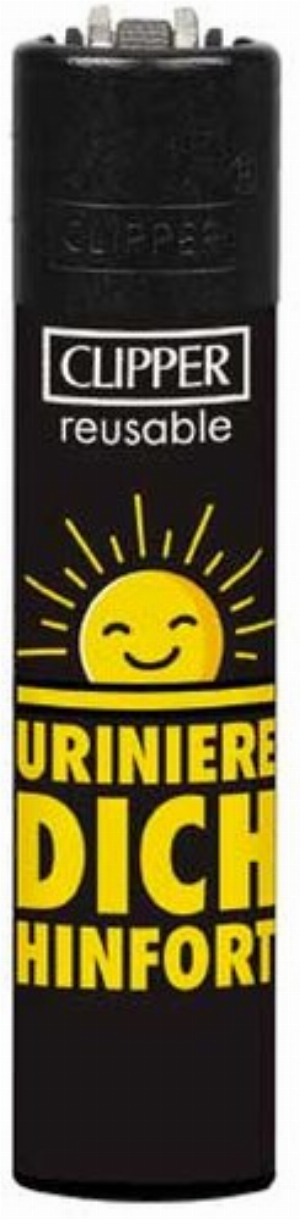 Clipper Feuerzeug Slogan 39 4v4