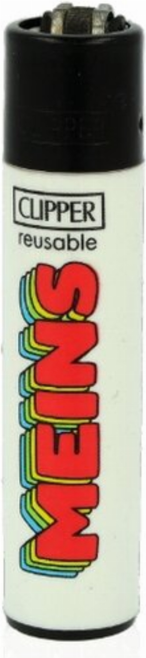 Clipper Feuerzeug Slogan 47 - 5v8 MEINS