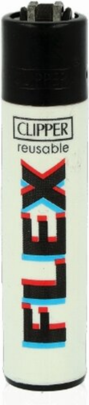 Clipper Feuerzeug Slogan 47 - 7v8 FLEX