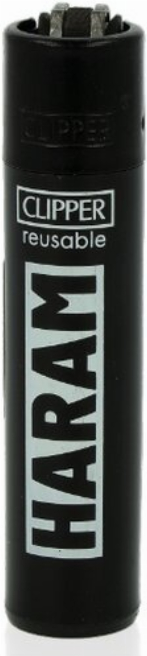 Clipper Feuerzeug Slogan 47 - 8v8 HARAM