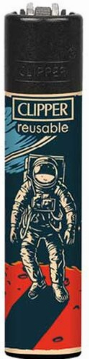 Clipper Feuerzeug Space 1v4 Astronaut