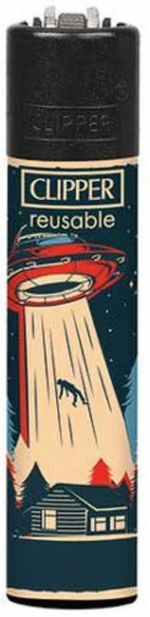 Clipper Feuerzeug Space 4v4 Ufo