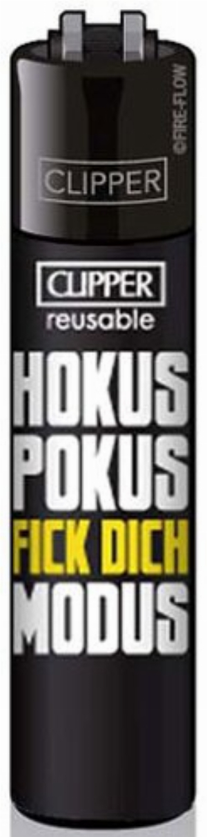 Clipper Feuerzeug Statements 9 3v4