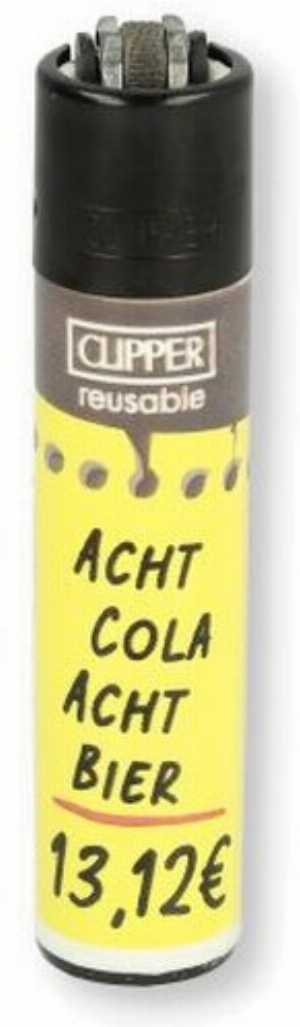 Clipper Feuerzeug Strammtisch 3v4