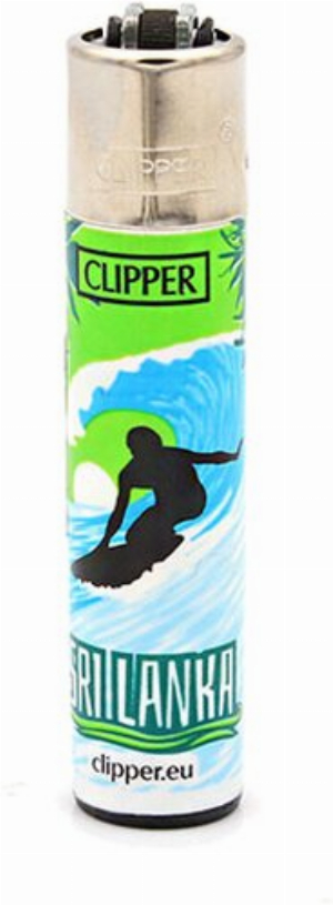 Clipper Feuerzeug Surf Destinations Sri Lanka 4v4