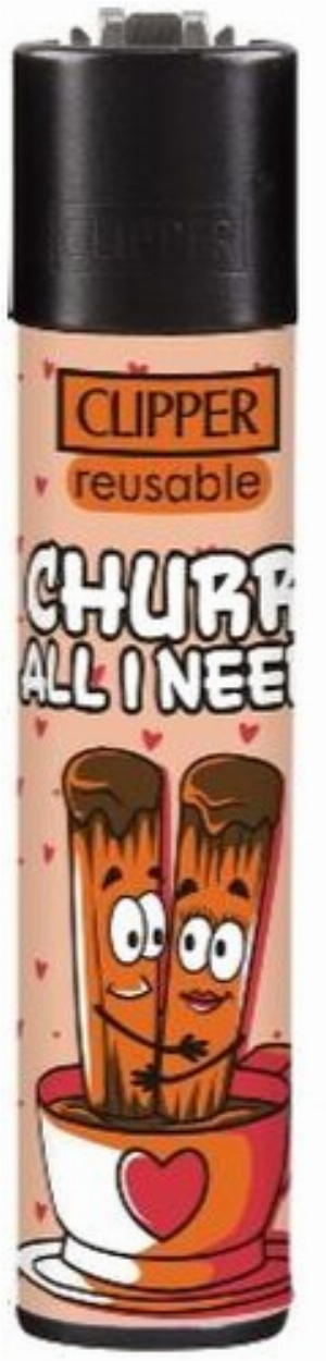 Clipper Feuerzeug Sweeties 2v4 CHURR ALL I NEED