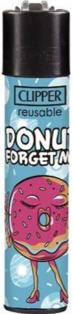 Clipper Feuerzeug Sweeties 3v4 DONUT FORGET ME