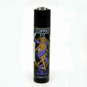 Clipper Feuerzeug Tarot #2 The World