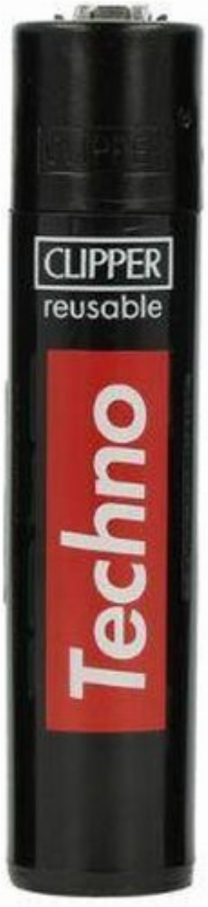 Clipper Feuerzeug Techno 2 2v4 Techno