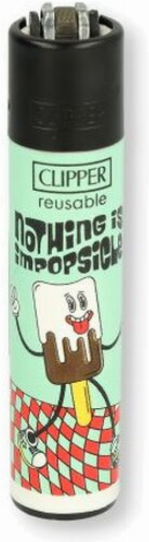 Clipper Feuerzeug Trendy Sentences 1v4