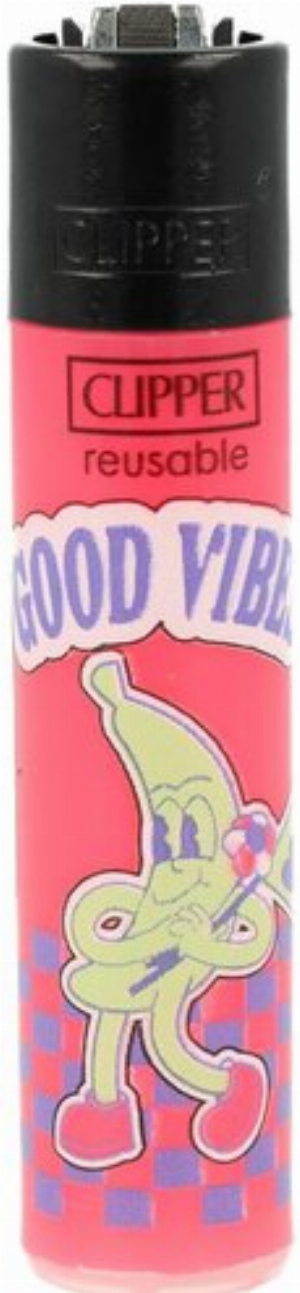 Clipper Feuerzeug Trippy Arty 1v4 Good Vibes