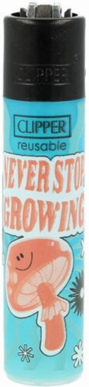 Clipper Feuerzeug Trippy Arty 4v4 Never Stop Growing