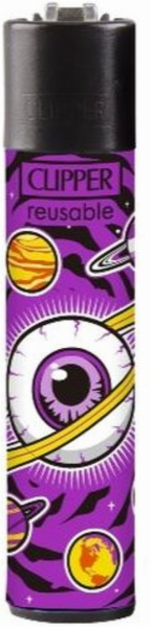 Clipper Feuerzeug Trippy Planets 1v4 Planet