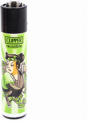 Clipper Feuerzeug Urban Samurai 3v4