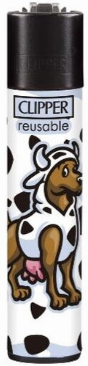 Clipper Feuerzeug Wannabe Mascots 2v4 Hund / Kuh