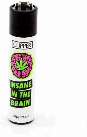 Clipper Feuerzeug Weed Slogan 4 3v4