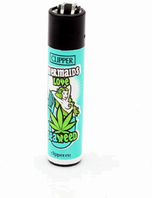 Clipper Feuerzeug Weed Slogan 4 4v4
