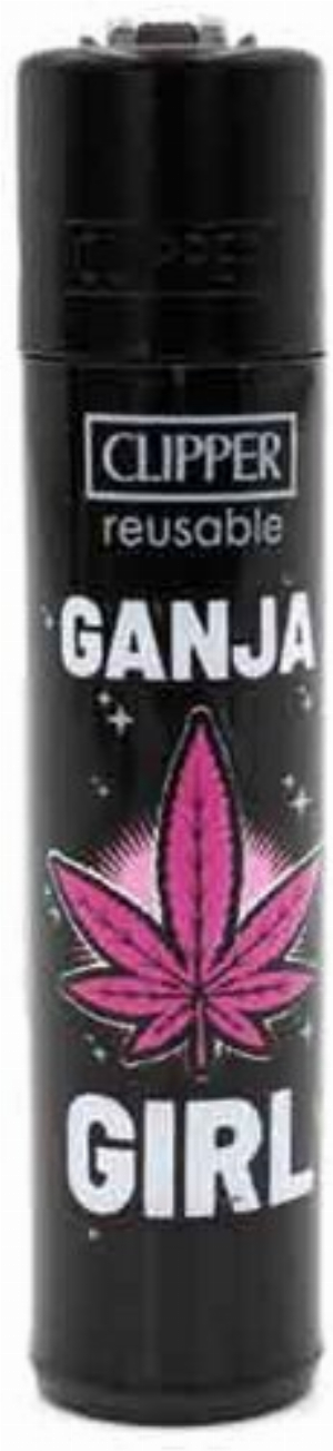 Clipper Feuerzeug Weed Slogan 5 1v4