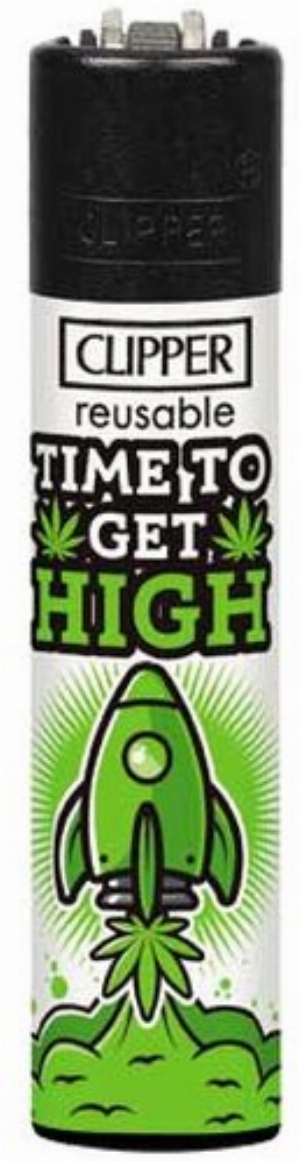 Clipper Feuerzeug Weed Slogan 8 3v4