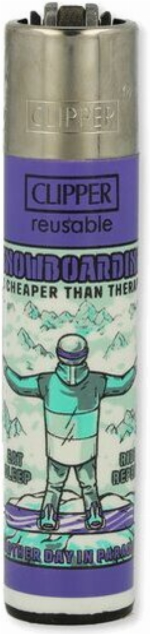 Clipper Feuerzeug Winter Plans 2 4v4