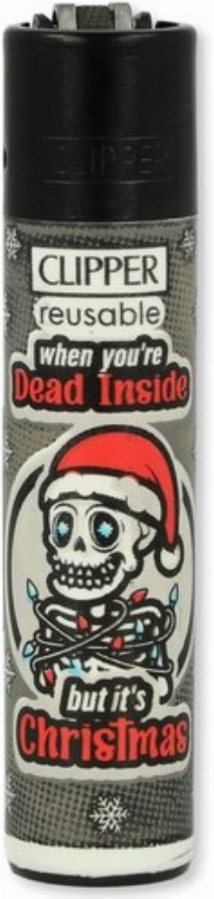 Clipper Feuerzeug X-Max Slogan 1v4