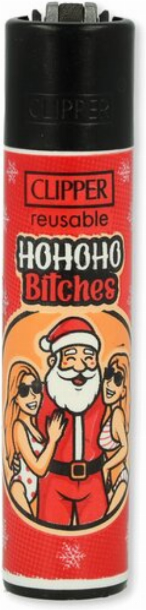 Clipper Feuerzeug X-Max Slogan 2v4