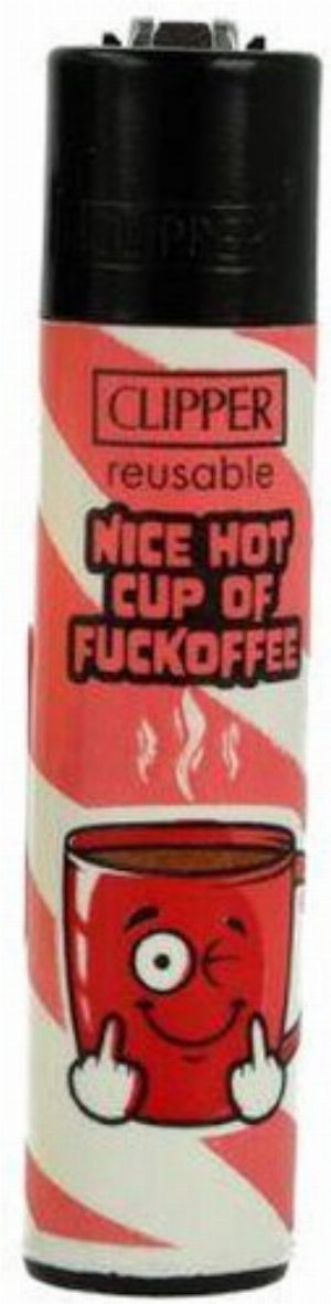 Clipper Feuerzeug You Suck 4v4 NICE HOT CUP OF FUCKOFFEE
