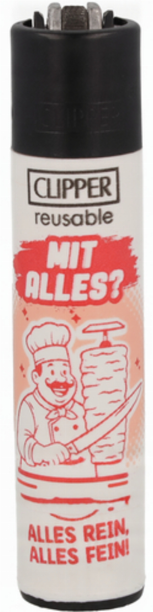 Clipper Feuerzeuge Döner Collection 2v4