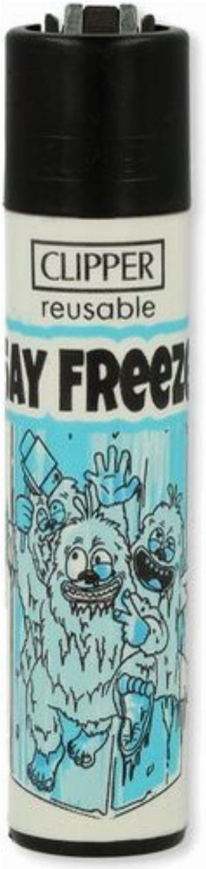 Clipper Feuerzeuge Frozen Yetis 3v4