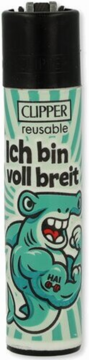Clipper Feuerzeuge Haie 1v4