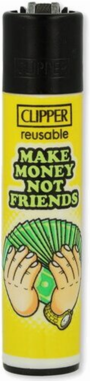 Clipper Feuerzeuge Money 1v4