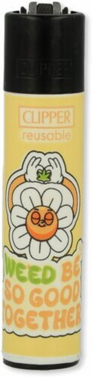 Clipper Feuerzeuge Weed Valentine 2 1v4