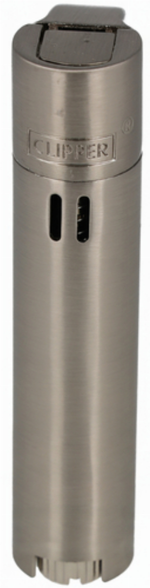 Clipper Jetflame Feuerzeug Metall Chrome