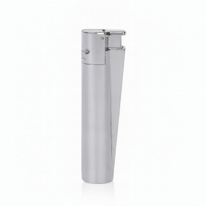 Clipper Jetflame Feuerzeug Metall Silver