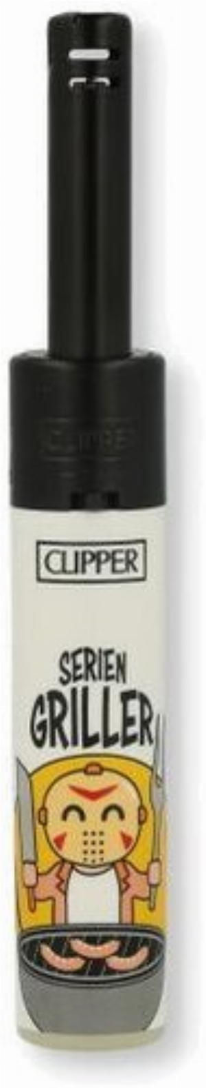 Clipper Stabfeuerzeug Grillen 3K 1v4