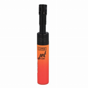 Clipper Stabfeuerzeug Metallic Grad Nr.2v4 Orange-Rot