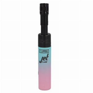 Clipper Stabfeuerzeug Metallic Grad Nr.3v4 Türkis-Rosa